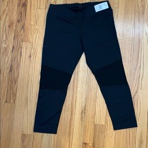 Varley crop leggings w mesh details